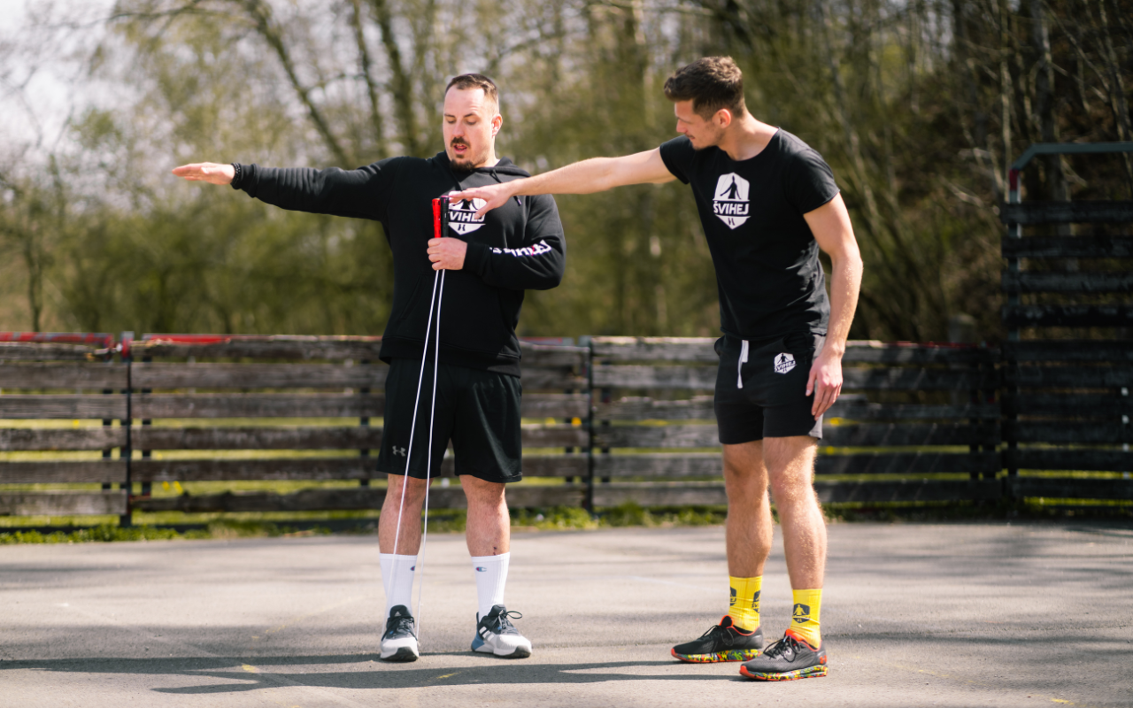 Nastavení délky švihadla